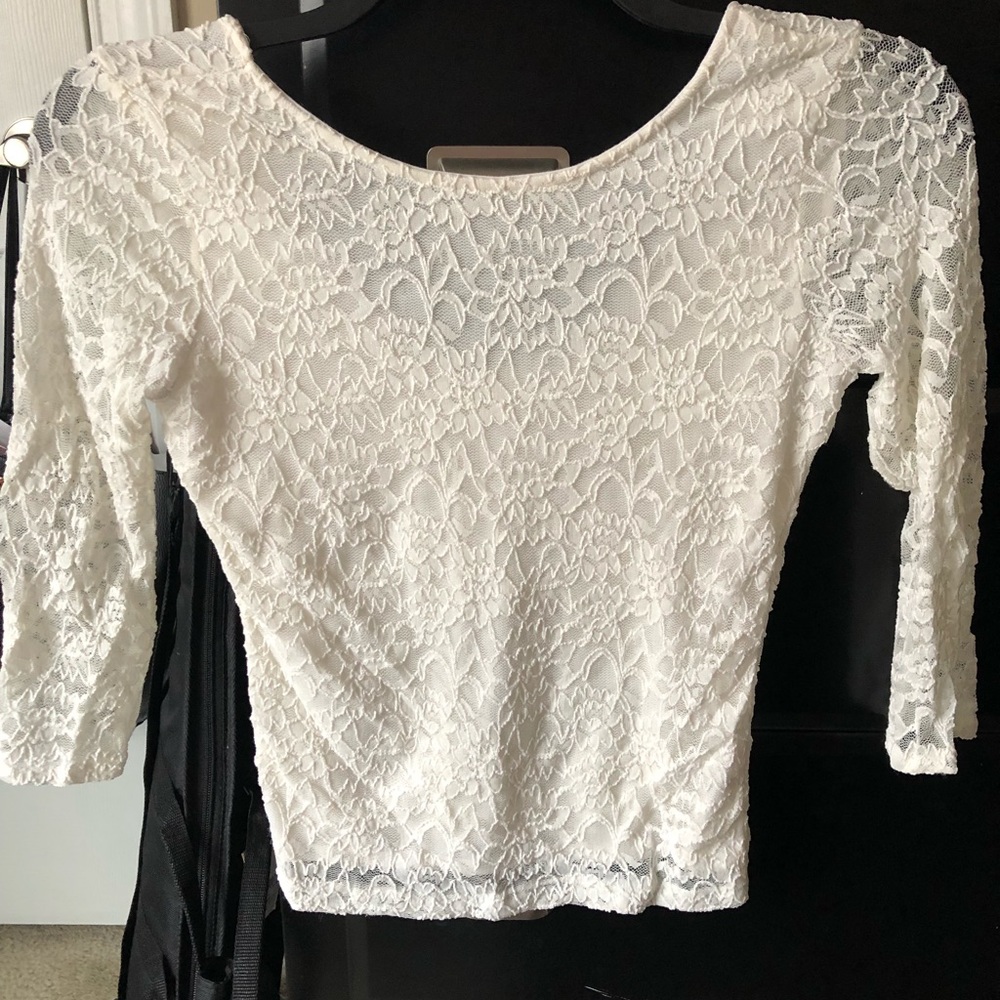 White Blouse Size Medium!
